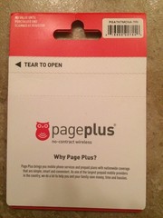 Page Plus SIM CARD 4G LTE 3 in 1 Sim Kit, Black (Nano-Micro-Standard)