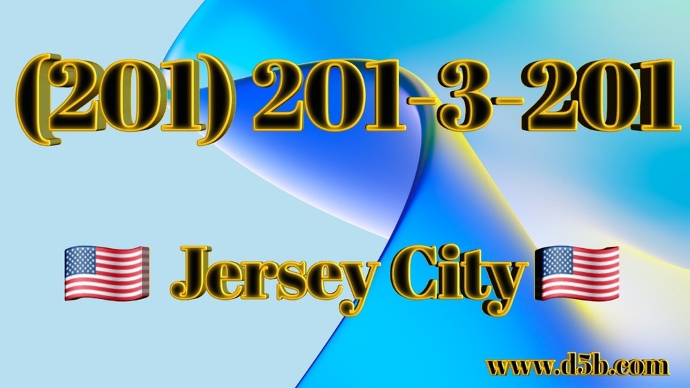 201 Vanity Easy Phone Number (201) 201-3-201 New Jersey number OUTSTANDING