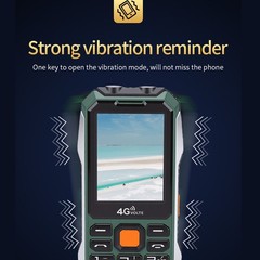 4G LTE Unlocked Phone 2.4 Inch Screen Dual SIM Card Slot Support Call Blueto-DSO