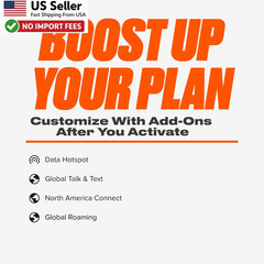 Boost Mobile SIM Kit $25 Forever Unlimited Plan Auto-Pay US Phones Only FROM USA