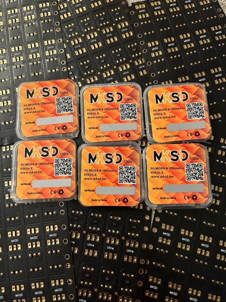 Lot of 20 MKSD Ultra Unlock Card R SIM Newest Version 5.4 iOS 16 17 2023!! Esim