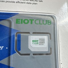 EIOTCLUB Dual Network 5G Prepaid Data SIM 24GB No Expiration Plug & Play