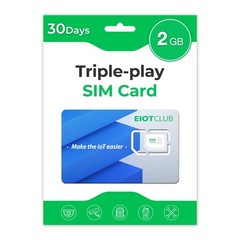 EIOTCLUB Data SIM Card Triple Play- USA Coverage No Contract 5G/4G LTE…