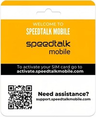 SpeedTalk Mobile GPS Tracker SIM Card Starter Kit | 3 in 1 Universal…