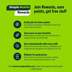Simple Mobile Keep Your Own Phone SIM Kit 4G LTE/5G Android/iPhone Compatible
