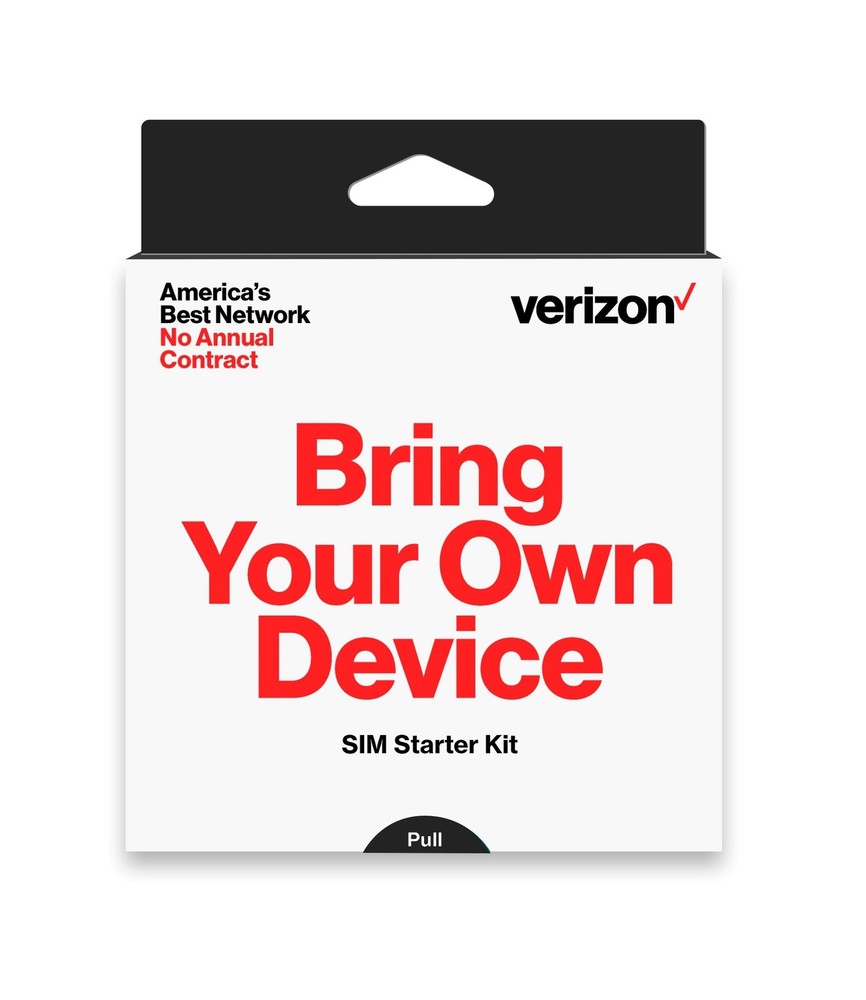 Verizon Prepaid SIM Kit with 3-in-1 (Standard, Micro, Nano)