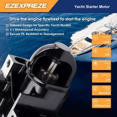 Mercruiser Volvo Penta Starter New for 4.3 5.0 5.7 6.2 7.4 8.1 8.2L V6 V8, Mercu