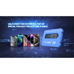 RSIM19 Dual Chip Auto Unlock SIM Card iOS17 Unlock SIM Card for iPhone15 Series