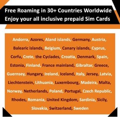 Prepaid Sim Card 50GB Data | 120min Calls