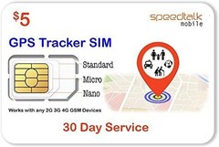 Versatile 4G LTE SIM Card for Tracking Pets, Kids, and Vehicles – 30 Days