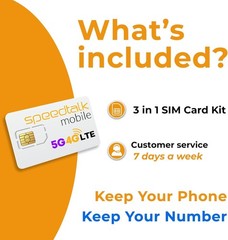 $5 SIM CARD for Pet Tracker and other GPS Tracking Devices | 3 in 1| GSM 4G LTE