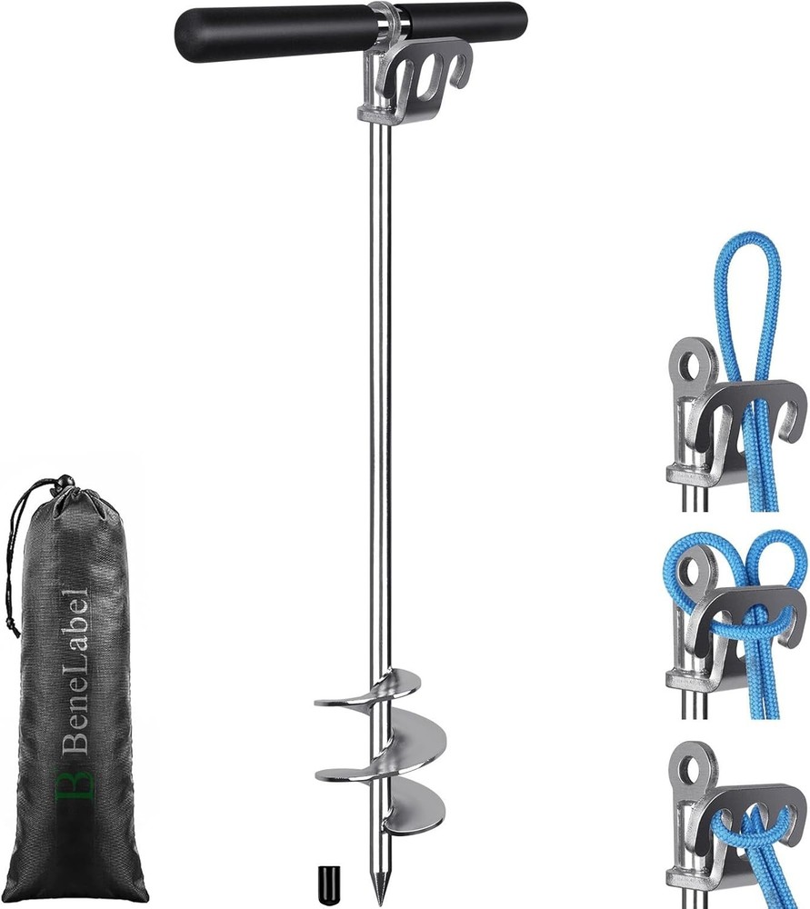 17″ 26″ 36″ Boat Sand Anchor for Boat Screw in Boat Anchor for Shallow Water, St