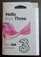 3 Ireland 4G/5G – Pay As You Go – Irish Network – Prepaid – Triple SIM Card