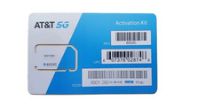 ✅ 2 Brand New AT&T SIM Cards (Unactivated) Works w/ Prepaid & Postpaid 5G Ready