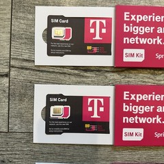 T-mobile Sprint SIM CARD AND TOOL SIM Kit Lot Swap SIM stay connected NEW