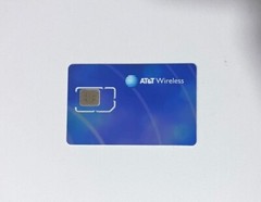 New but Older ATT Wireless GSM Cell Phone SIM Card