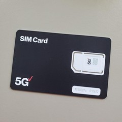 Lot of 10 Verizon 5G & 4G LTE SIM Cards with Simkey