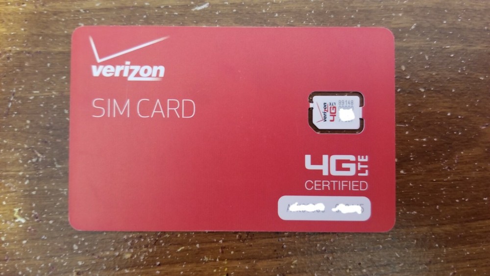«Brand NEW» Verizon NANO-NFC 4FF SIM Card• 4G/5G • For ANDROID – SEE NOTES