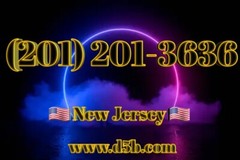 Vanity Easy Phone Number (201) X01-3636 Nice New Jersey
