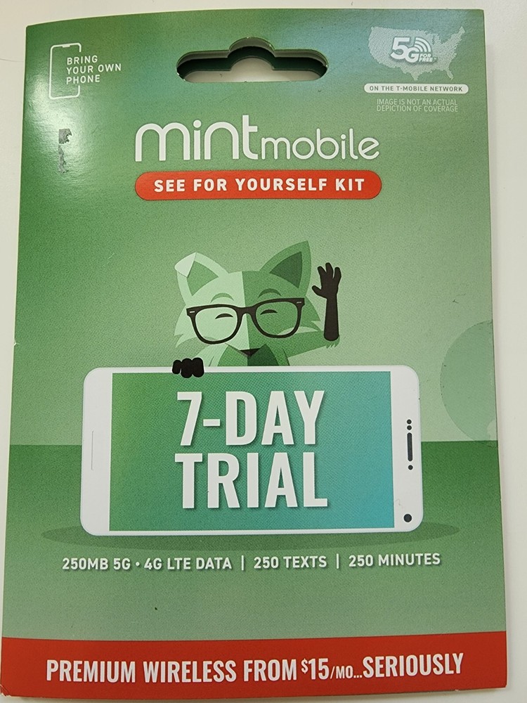 Mint Mobile SIM card • iPhone 6 6s 6s Plus iPhone 7 7 Plus iPhone 8 8 Plus