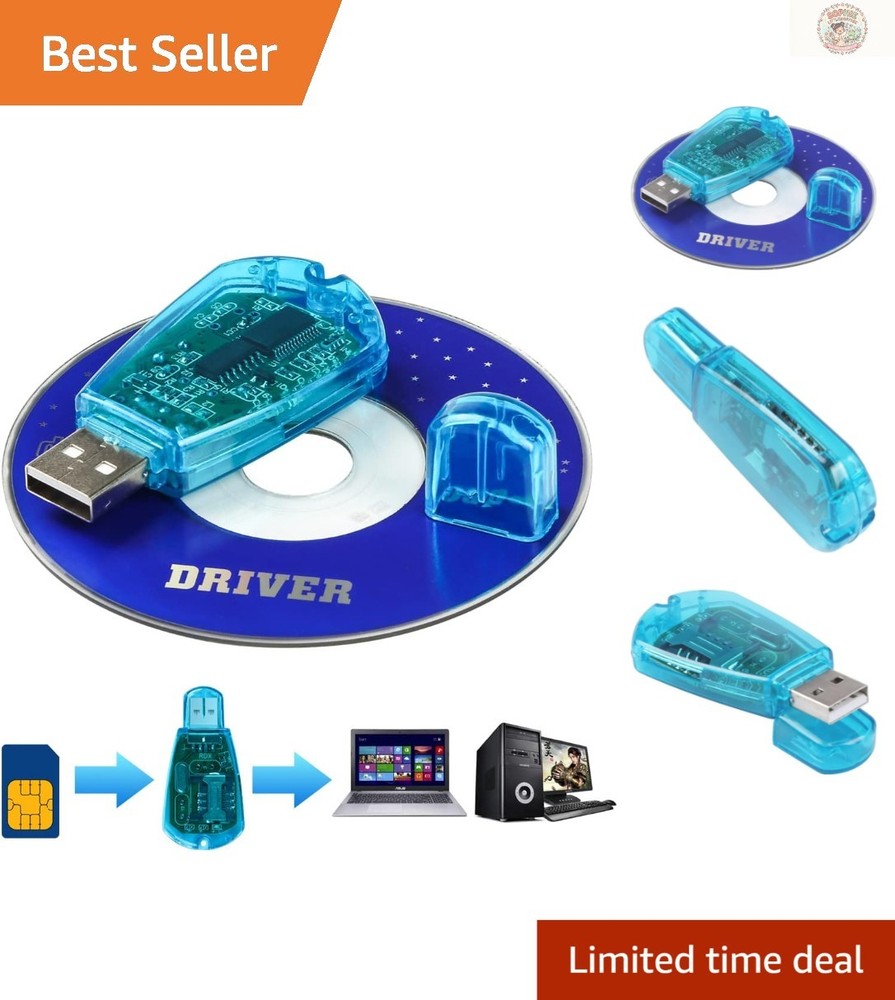 Portable SIM Card Reader – Backup SMS, Contacts & Transfer Data Efficiently