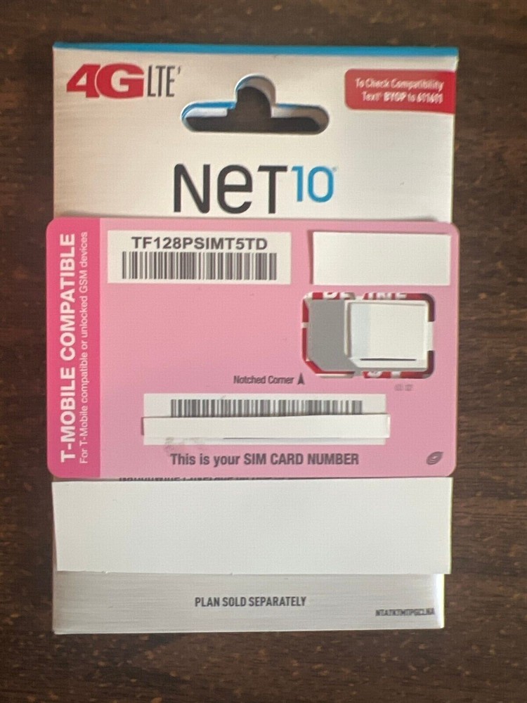 25 T-MOBILE NET10 SIMS CARD FREE SHIPPING….. 25 SIM CARDS