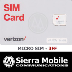 VERIZON MICRO SIM Card 3FF • CDMA 4G LTE • OEM Genuine NEW • USPS TRACKING