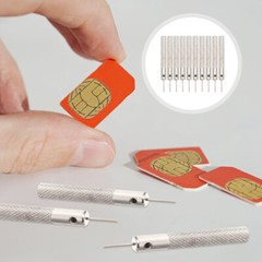 10PCS Ejection Pin Smartphone Cell Phone Ejector Pin Ejector Pin Mobile Phone