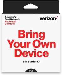 Verizon Prepaid 3-in-1 SIM Kit for Easy Network Access & Unlimited Talk/Text