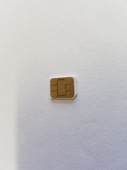 Sprint Boost Virgin Mobile Nano Sim Card ICCID 01.04 LG Ls675 Tribute Simcard