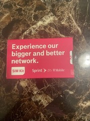 Sprint / T-Mobile SIM Kit – Experience Our Bigger And Better Network