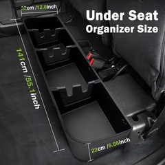under Seat Storage for 2015-2026 Ford F150, 2017-2025 F250 F350 F450 F550 Super