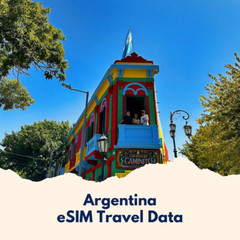 Argentina Travel eSIM Data | 1-20GB | 7-30 Days | LOWEST PRICE YOU CAN FIND