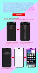 🚀R-SIM19 SIM18 QPE Stable Unlock Card for iPhone 15 Plus 14 13 Pro Max 12 IOS17
