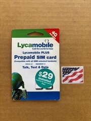 6 sims- Lyca sim cards Micro, and Standard