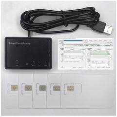 SIM Card Personalization Kit + 4G LTE USIM Cards