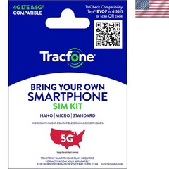 Unlock Your Phone: Universal SIM Card Kit with 5G LTE & Easy Setup Instructions