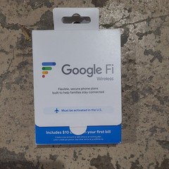 Google Fi Wireless SIM Card Kit Phone Plan GSM New