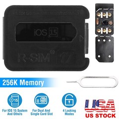 New R-SIM17 Unlock Card for iPhone 13/12/11/XR/X/8/7, iOS15 Compatible