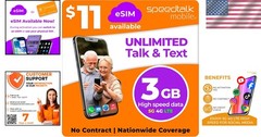 Affordable SpeedTalk Prepaid Plan – +3GB 5G Data SIM for Any Unlocked Phone