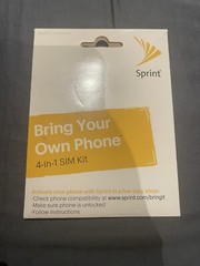Sprint UICC Triple Punch Sim Card for Samsung Galaxy S10 (SIMOLW516TQ)