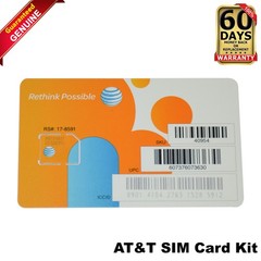 Lot 10 AT&T Universal SIM Card Samsung Galaxy S7 S8 S9 S10 S20 Note Pixel Nexus
