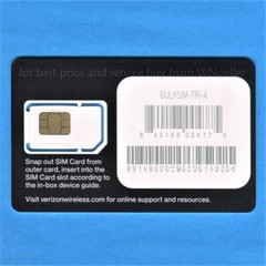 NEW UNACTIVATED Verizon 4G 5G 3-in-1 nano/micro/standard SIM Card – Pre/Postpaid