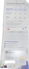 Google Fi 5G+4G Simply Unlimited SIM Kit Includes $90 Bill Credit