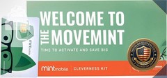 Mint Mobile Phone Plan 6GB 5G-4G LTE Unlimited Talk Text 3 Month