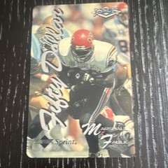 Sprint $50 Prepaid Calling Card Marshall Faulk Collectible Expires 3/31/96