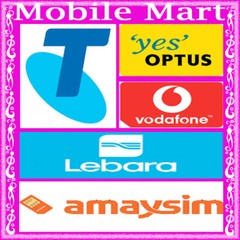 Telstra Optus Boost Vodafone AmaySIM Lebara◉$2 Tri-Cut SIM Card Starter◉3G 4G◉