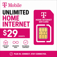 Unlimited Data SIM Card T-Mobile Network Home Internet Hotspot 4G LTE 5G Plan