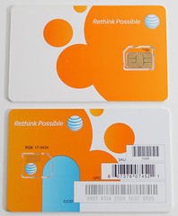 LOT x 500 AT&T MICRO 4G sim card NEW UNACTIVATE