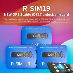 🚀R-SIM19 SIM18 QPE Stable Unlock Card for iPhone 15 Plus 14 13 Pro Max 12 IOS17